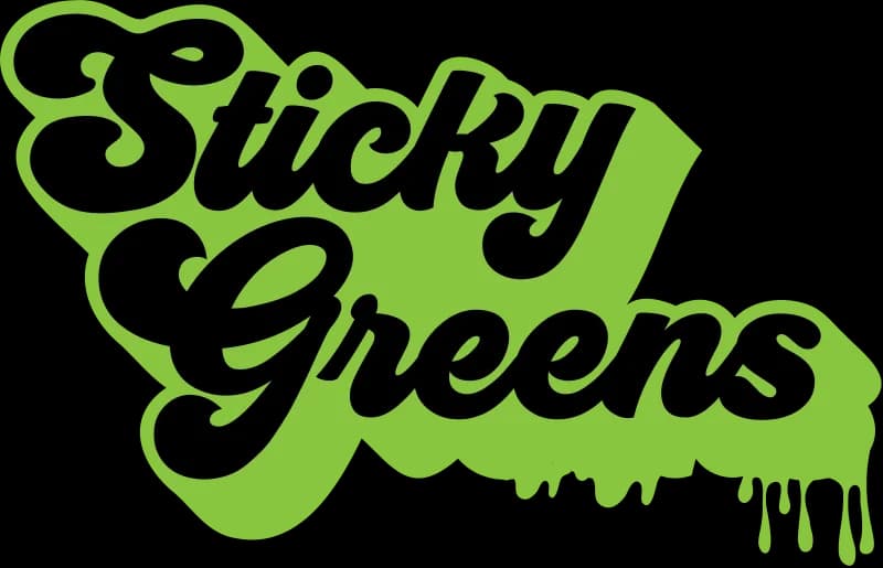 Sticky Greens logo