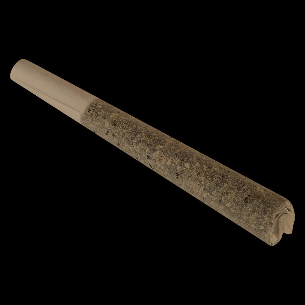 Pré-roulé infusé au hasch collant vieilli Nostalgia de Jublee Extracts, avec papier naturel et embout filtre