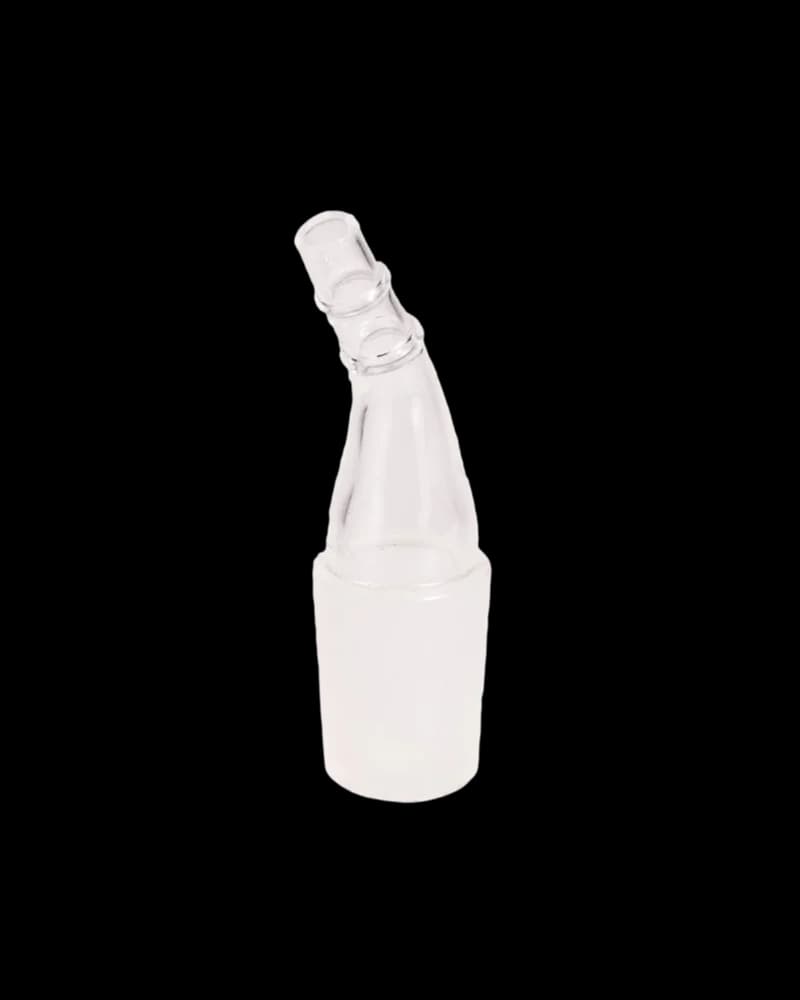 Coude en verre Arizer avec écran pour vaporisateur, composant conique en verre borosilicate transparent avec raccord incliné
