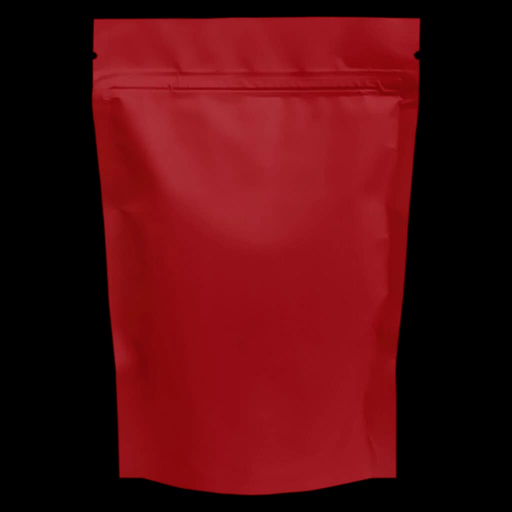 Sachet rouge Woody Nelson Warehouse Premium Smalls, fleurs séchées de cannabis