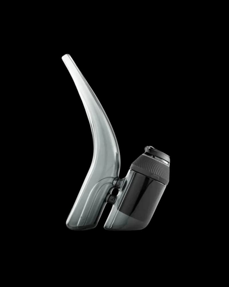 Vaporisateur à cannabis Puffco Proxy Bub avec accessoire en verre courbé à filtration par eau et chambre noire