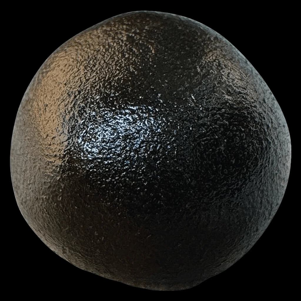 The Goo! Gooey Hash, dark textured cannabis concentrate ball