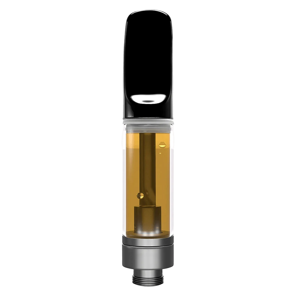 Cartouche de vapoteuse 510 Liquid Diamond Fruitquake de Headspace avec huile dorée et embout noir