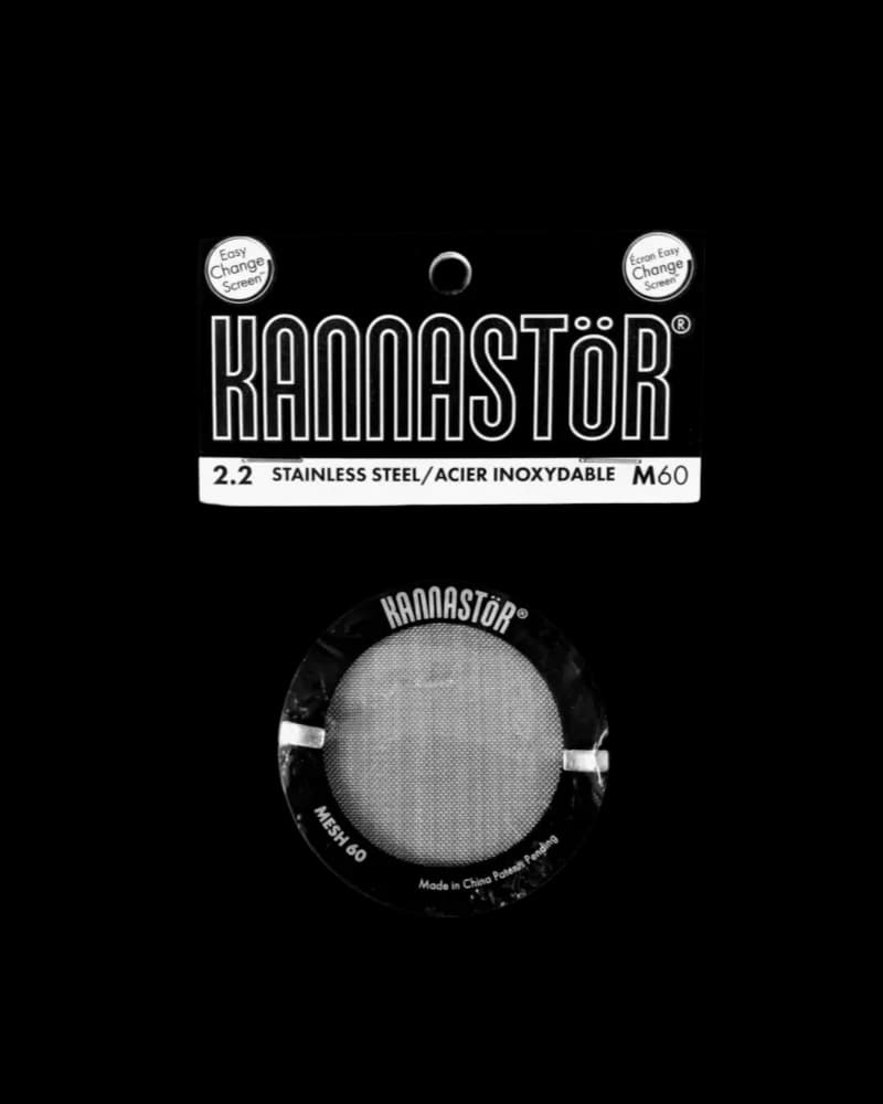 Kannastor 2.2 stainless steel easy-change screen M60 mesh grinder replacement part