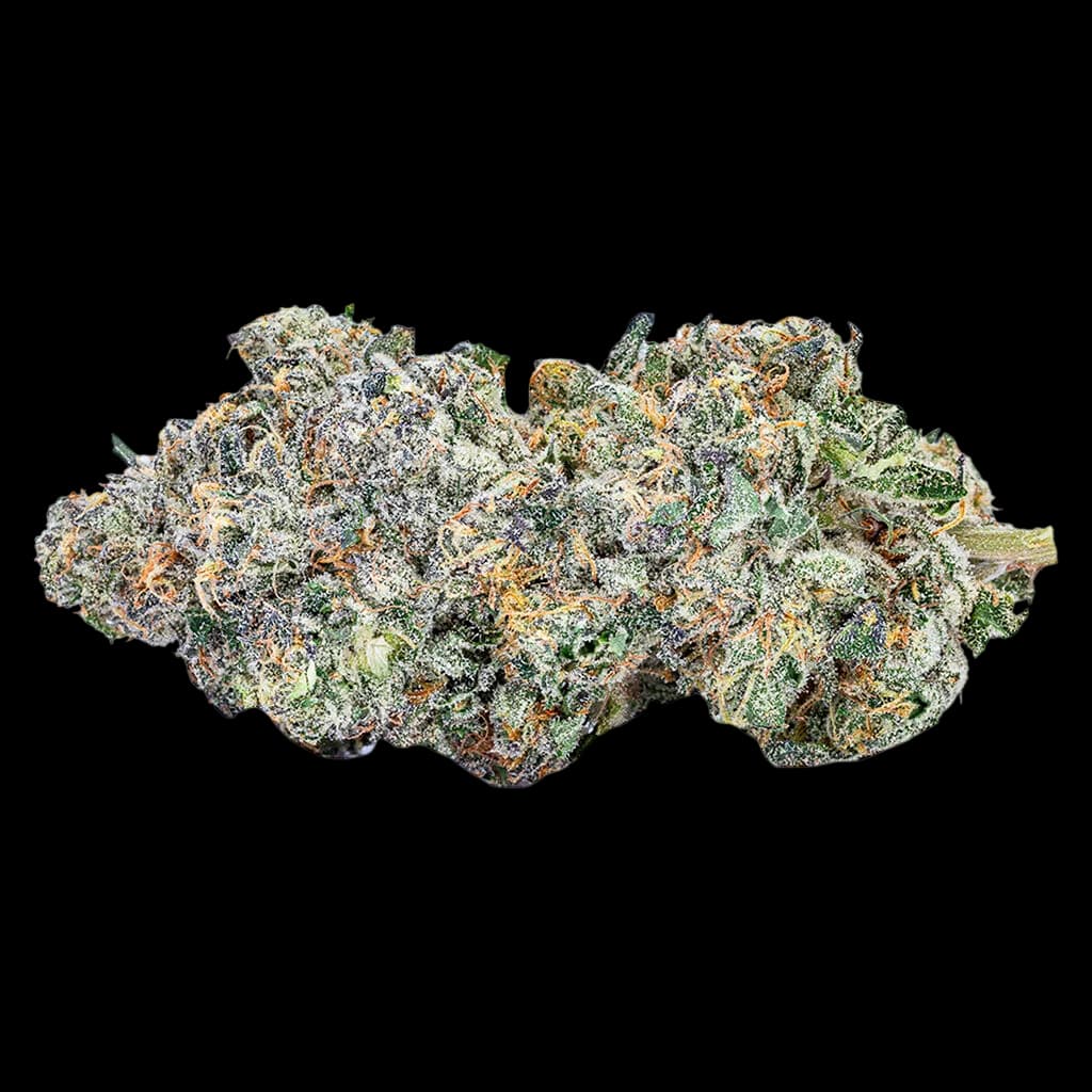 Sixty Seven Sins Daft Phunk dried flower cannabis buds with dense trichomes and green coloring