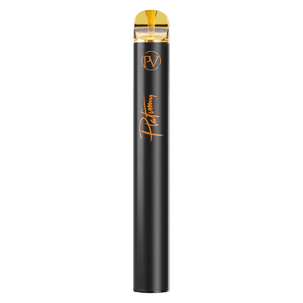 Stylo vaporisateur de cannabis Platinum Honeydew Balanced AIO avec corps noir et embout doré
