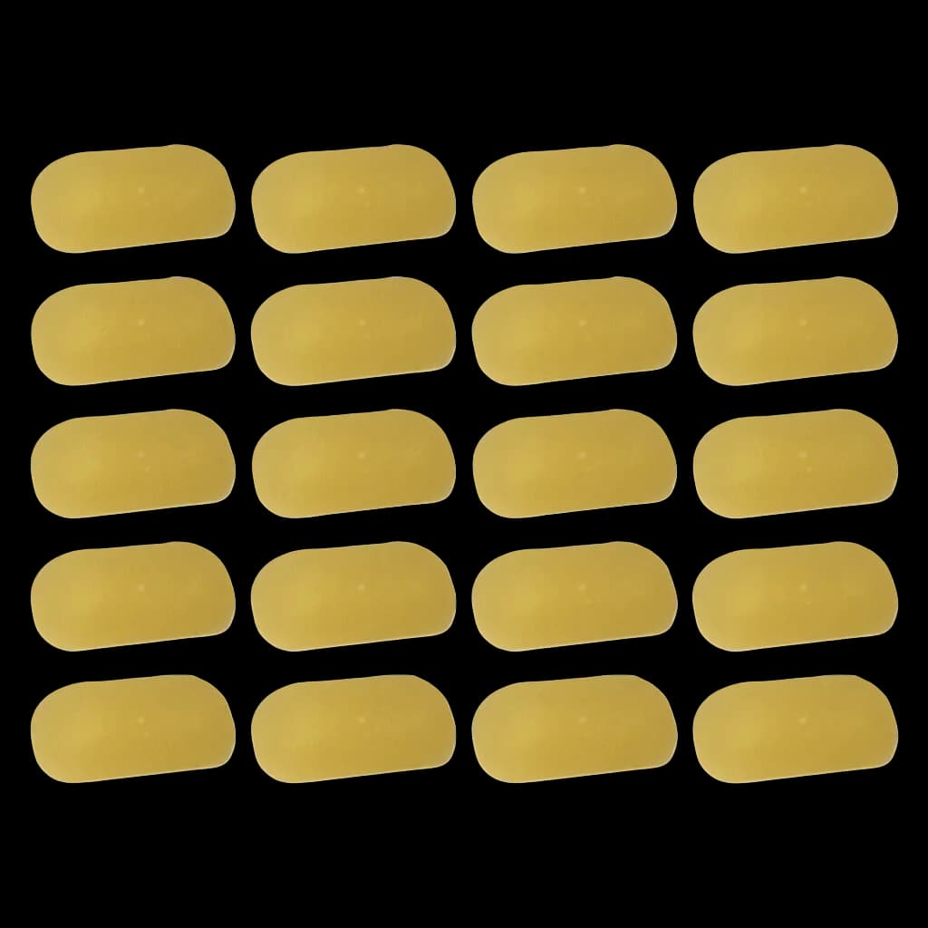 FLY NORTH Space Pebbles soft chews, 20-piece multi-pack of yellow cannabis edibles