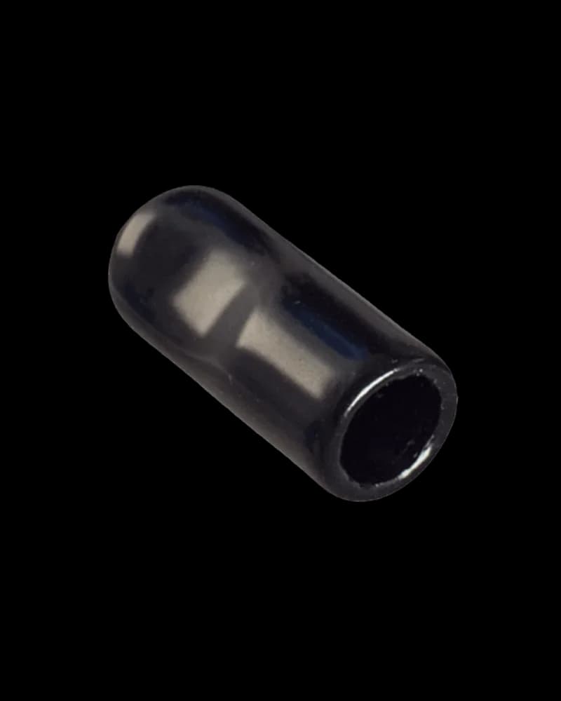 Embout Fat Mouth Piece Dynavap, accessoire de vaporisateur cylindrique noir avec extrémité ouverte