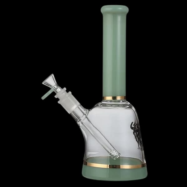 11" Beaker Bong Green
