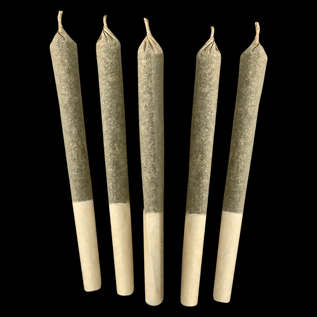 Ministry of Sativa Durban Diesel pre-roll pack of five, light paper with twisted tips