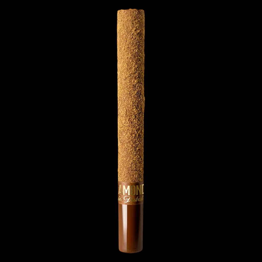 Tenzo Diamonds in Dubai – blunt infusé avec enveloppe en liège et embout filtre brun, pré-roulé de cannabis