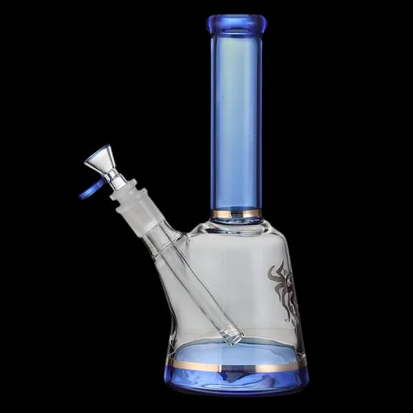 11" Beaker Bong Blue