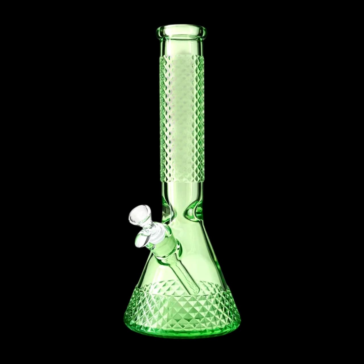 12.5" Beaker Bong Green