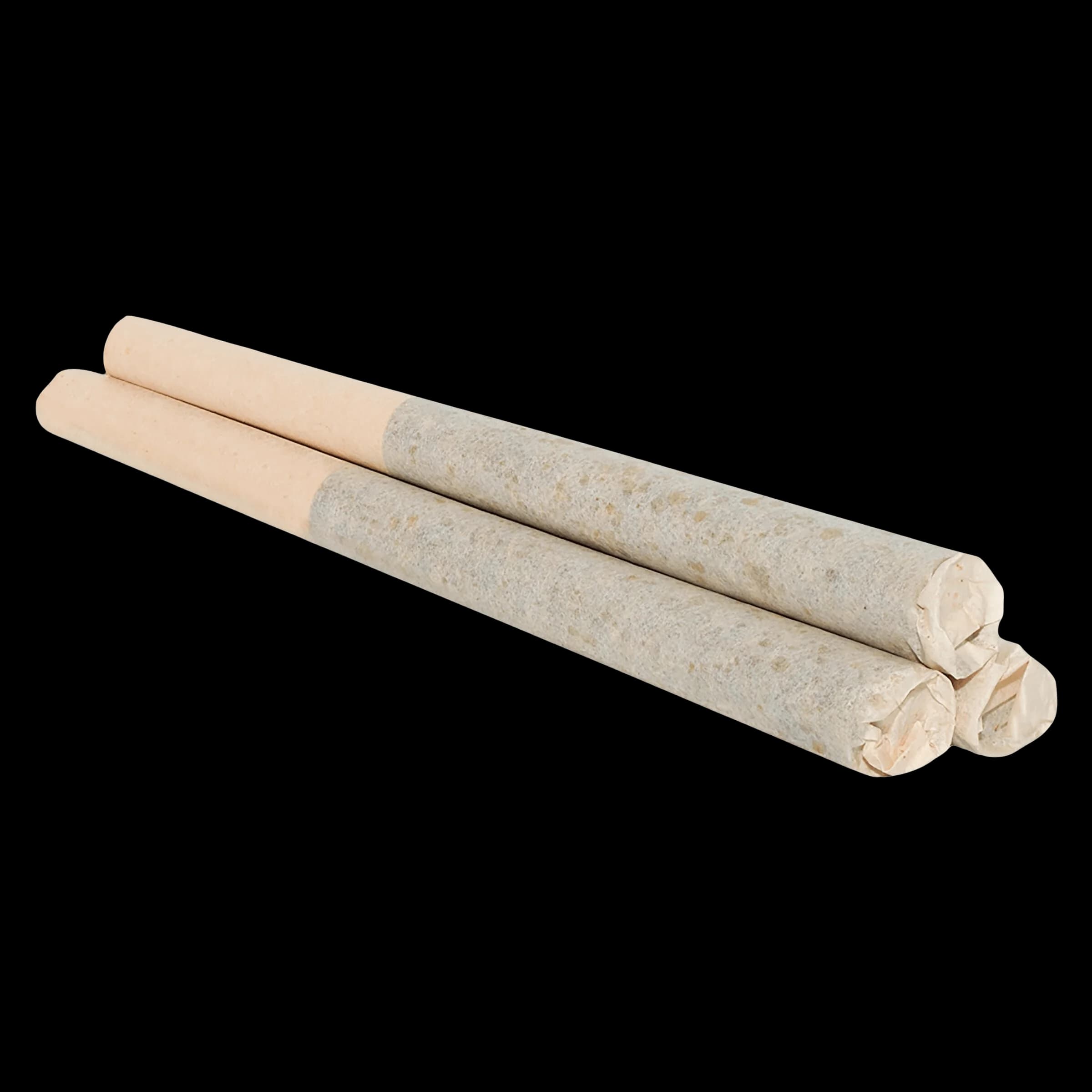 Paquet de pré-roulés Redecan Cold Creek Kush avec deux pré-roulés de cannabis, sans filtre et enveloppés dans du papier naturel