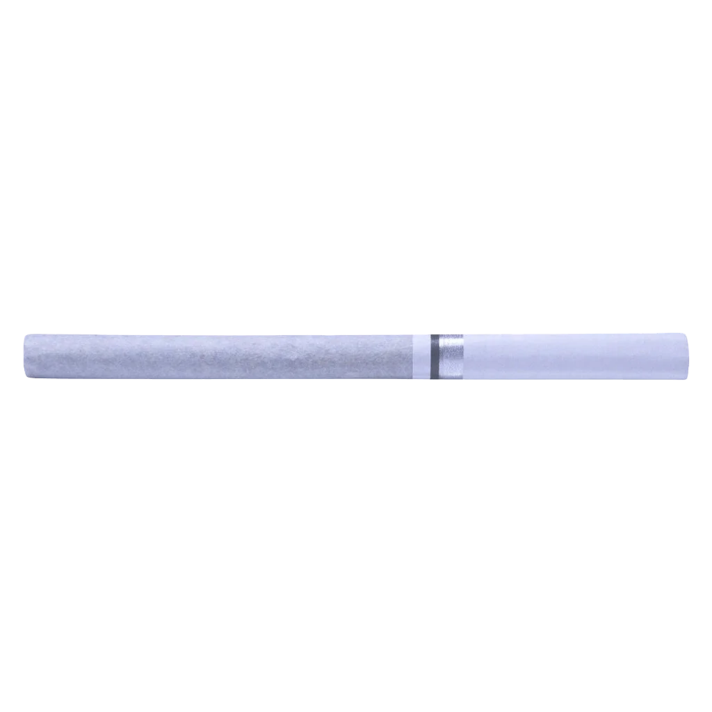 Dab Bods Gelato Super Slim pre-roll with lavender paper and silver filter tip