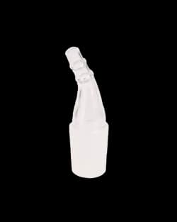 Embout de ballon en verre dépoli Arizer Extreme Q, design conique transparent pour vaporisateur à cannabis