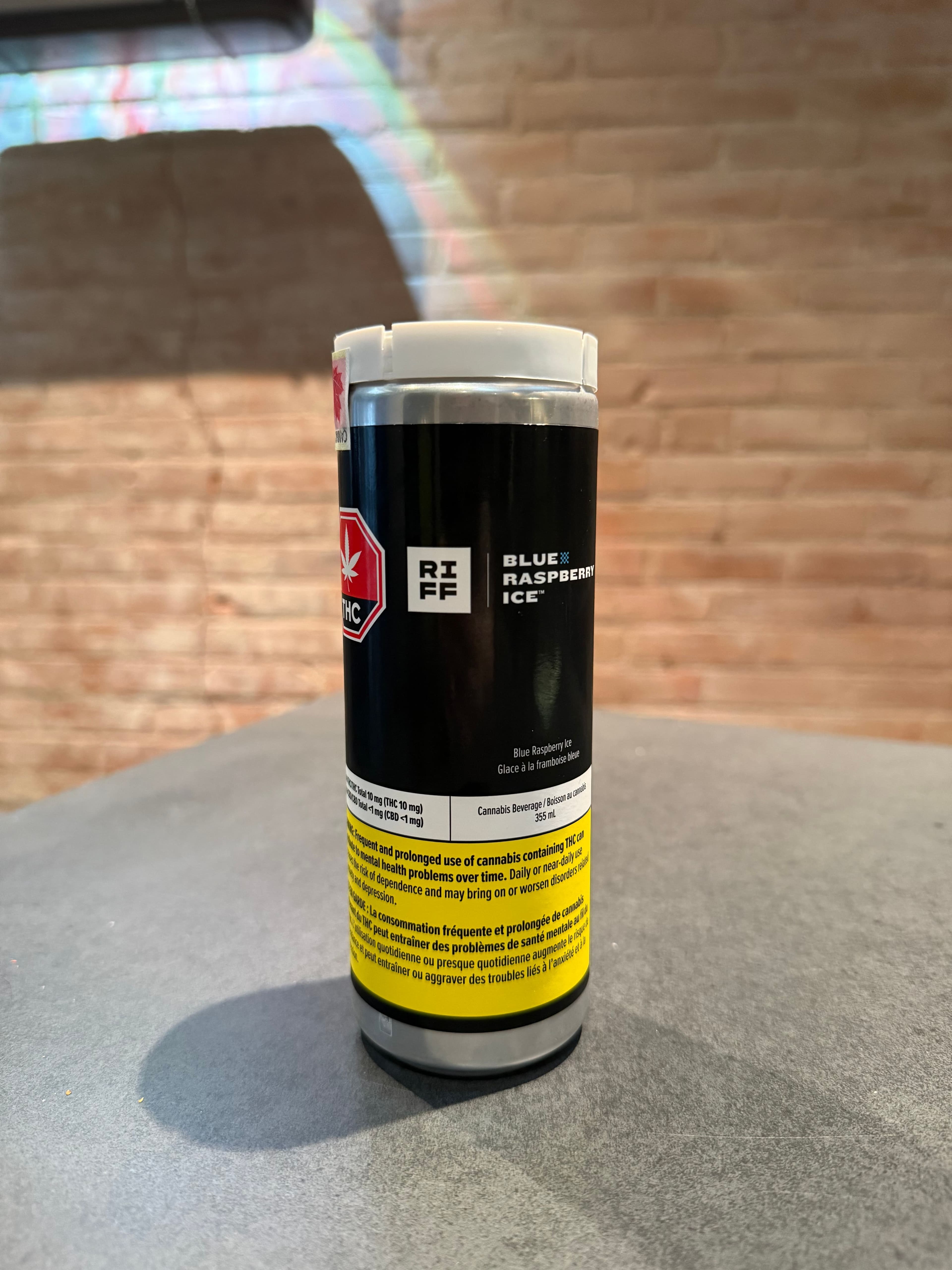 RIFF Blue Raspberry Ice | Critique de boisson gazeuse au cannabis