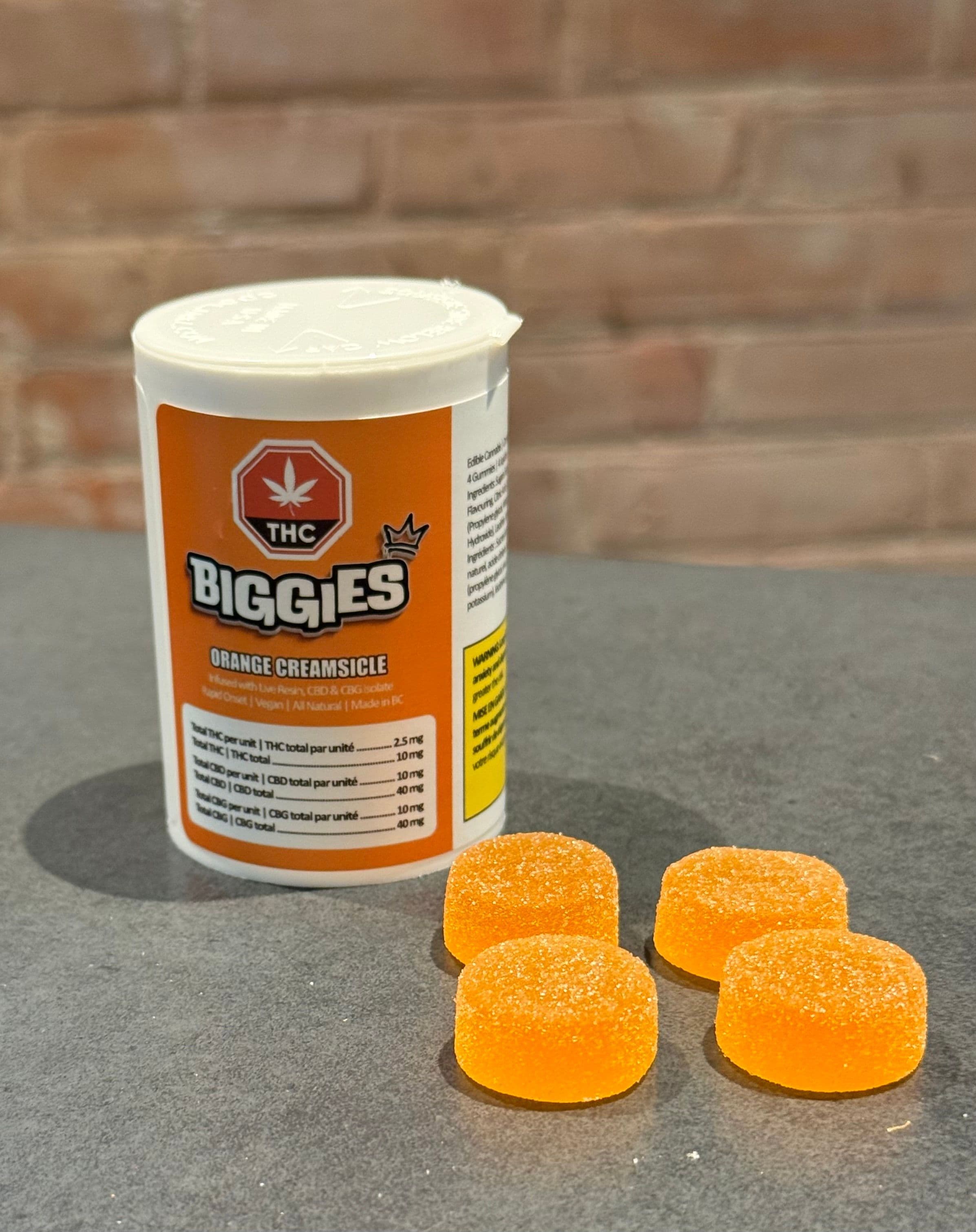 BIGGIES | Multipack Orange Creamsicle | Paquet de 4x4