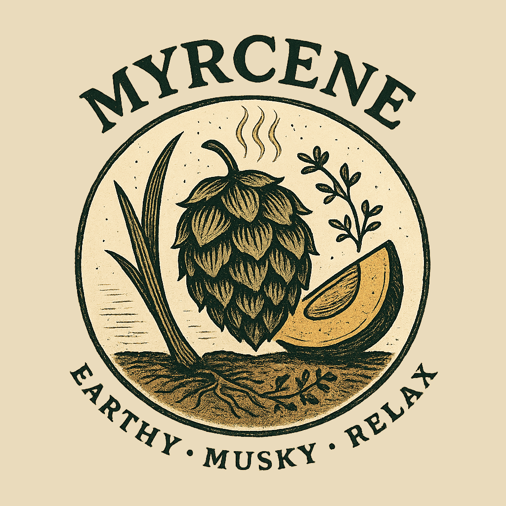 Houblon, citronnelle et mangues, sources naturelles de myrcène