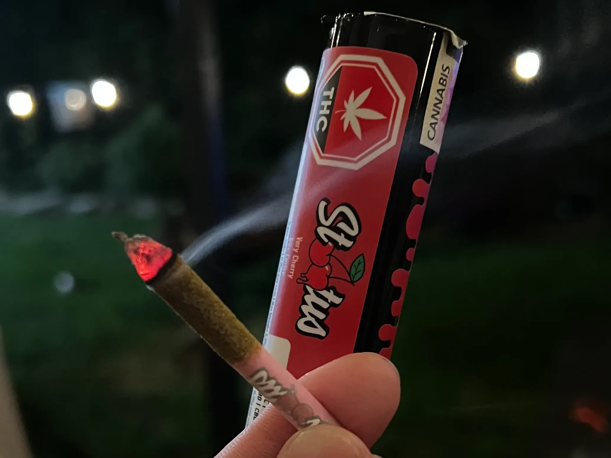 Status | Pré-roulé Cha-Ching Cherry infusé au diamant liquide et enrobé de kief | 5x0,25g