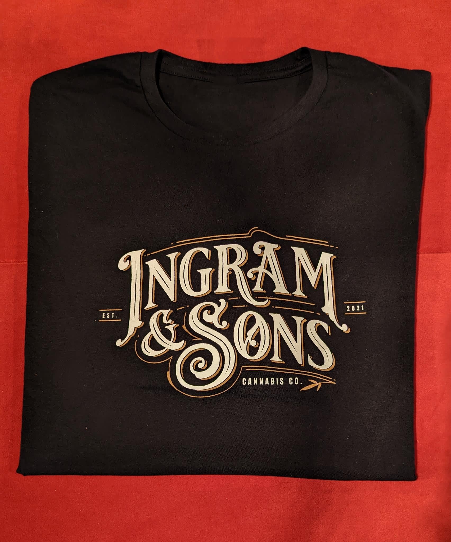 Ingram & Sons | Round Neck T-shirt | Size X-Large