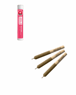 General Admission | Peach Ringz Distillate Infused Pre-Roll | 3x0.5g